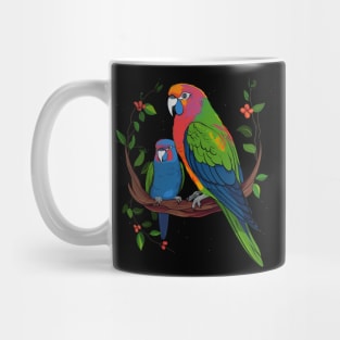 Parakeet Fathers Day Mug